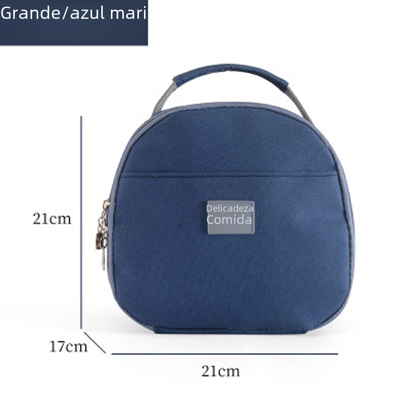 Oxford Cloth Large Insulated Lunch Tote