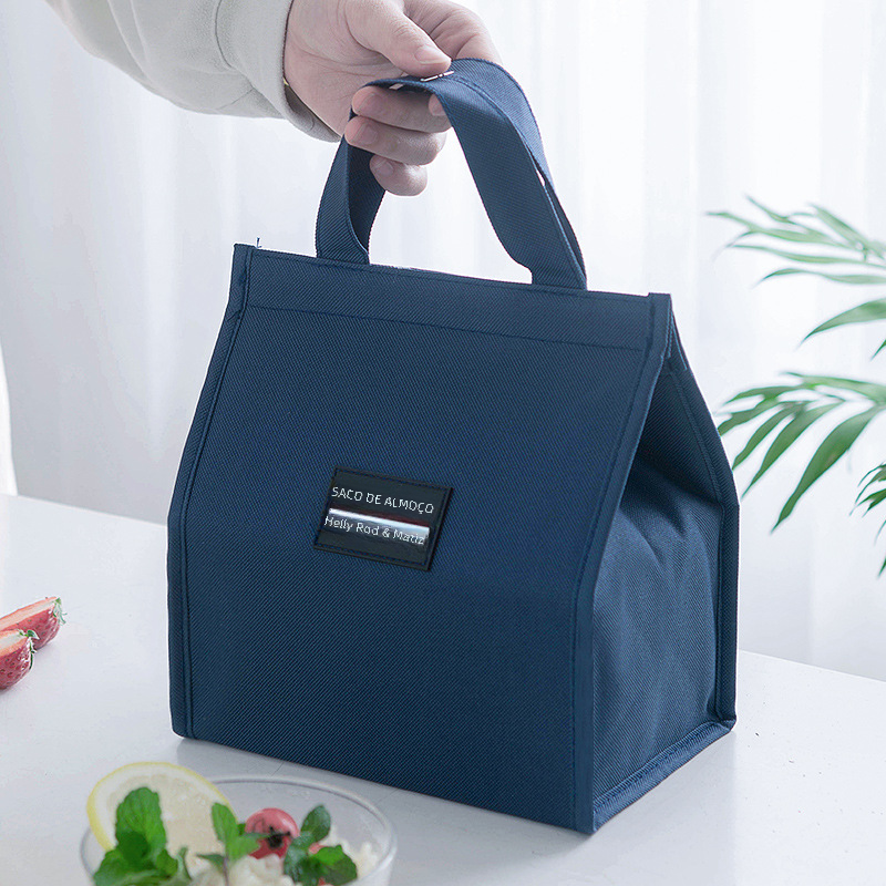 Oxford Cloth Large Insulated Lunch Tote
