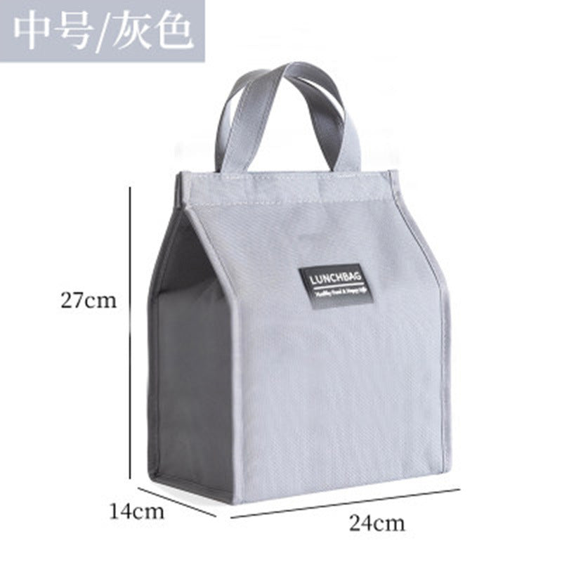 Oxford Cloth Large Insulated Lunch Tote