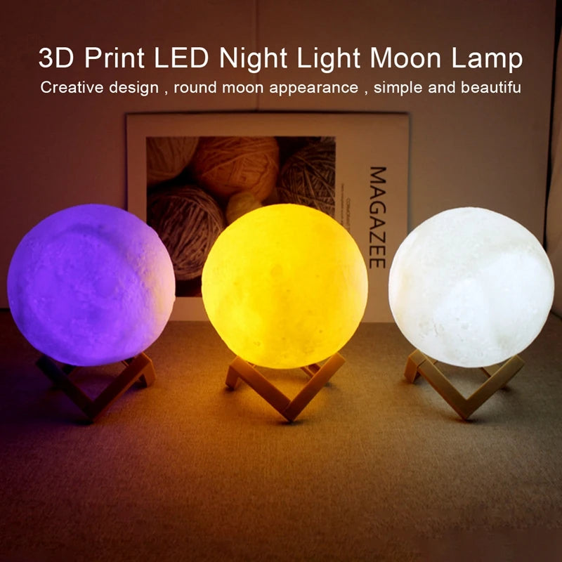 Lunar Glow LED Night Lamp